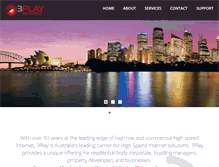 Tablet Screenshot of 3play.net.au